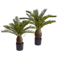 Пальма Цикас от 14 937 руб., выс. 65, 70 см   - ПлантАрт - Интернет-магазин искусственных растений и кашпо, озеленение интерьеров