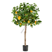 Лимонное дерево с плодами на штамбе 11 783 руб., 110 см - ПлантАрт - Интернет-магазин искусственных растений и кашпо, озеленение интерьеров