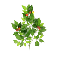 *Ветка черешни с плодами, 50 см, 170 руб. - ПлантАрт - Интернет-магазин искусственных растений и кашпо, озеленение интерьеров
