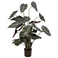 Алоказия, выс. 110 см - ПлантАрт - Интернет-магазин искусственных растений и кашпо, озеленение интерьеров