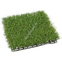 Газон-трава коврик светло-зеленая 26х26 см, в-4 см - ПлантАрт - Интернет-магазин искусственных растений и кашпо, озеленение интерьеров