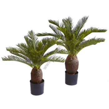 Пальма Цикас от 14 937 руб., выс. 65, 70 см   - ПлантАрт - Интернет-магазин искусственных растений и кашпо, озеленение интерьеров