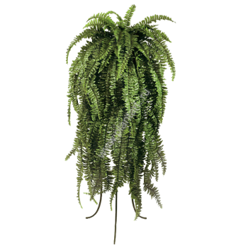 Папоротник Бостон большой свисающий, выс. 150 см  - ПлантАрт - Интернет-магазин искусственных растений и кашпо, озеленение интерьеров